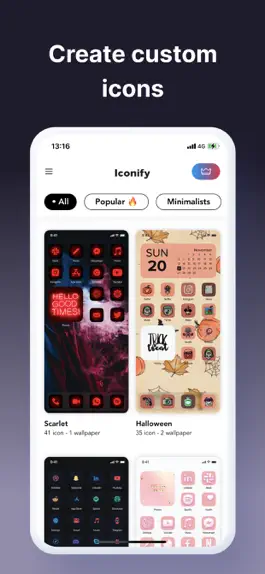 Game screenshot Iconify - Custom Icons Themes mod apk