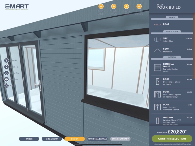 SMART Garden Room Configurator