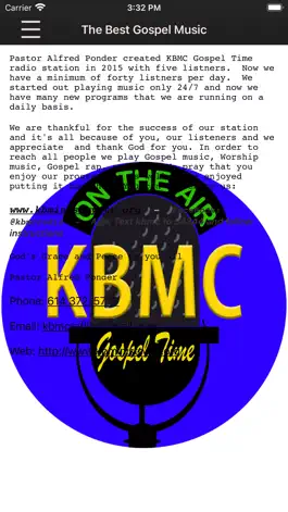 Game screenshot KBMC Gospel Time hack