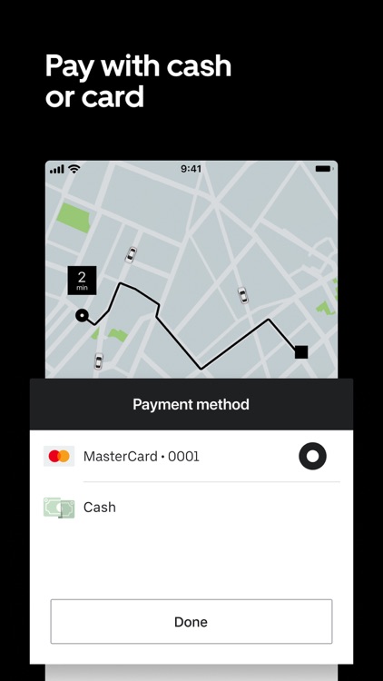 Uber AZ — request taxis