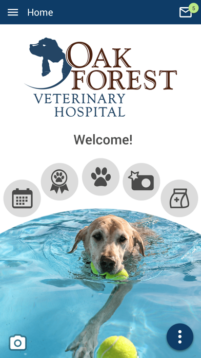 How to cancel & delete Oak Forest Vet from iphone & ipad 1