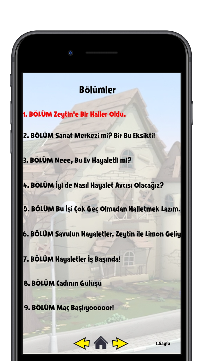 Hayaletli Ev-Limon ile Zeytin