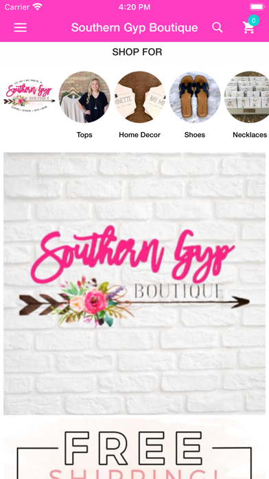 Southern Gyp Boutique screenshot 1