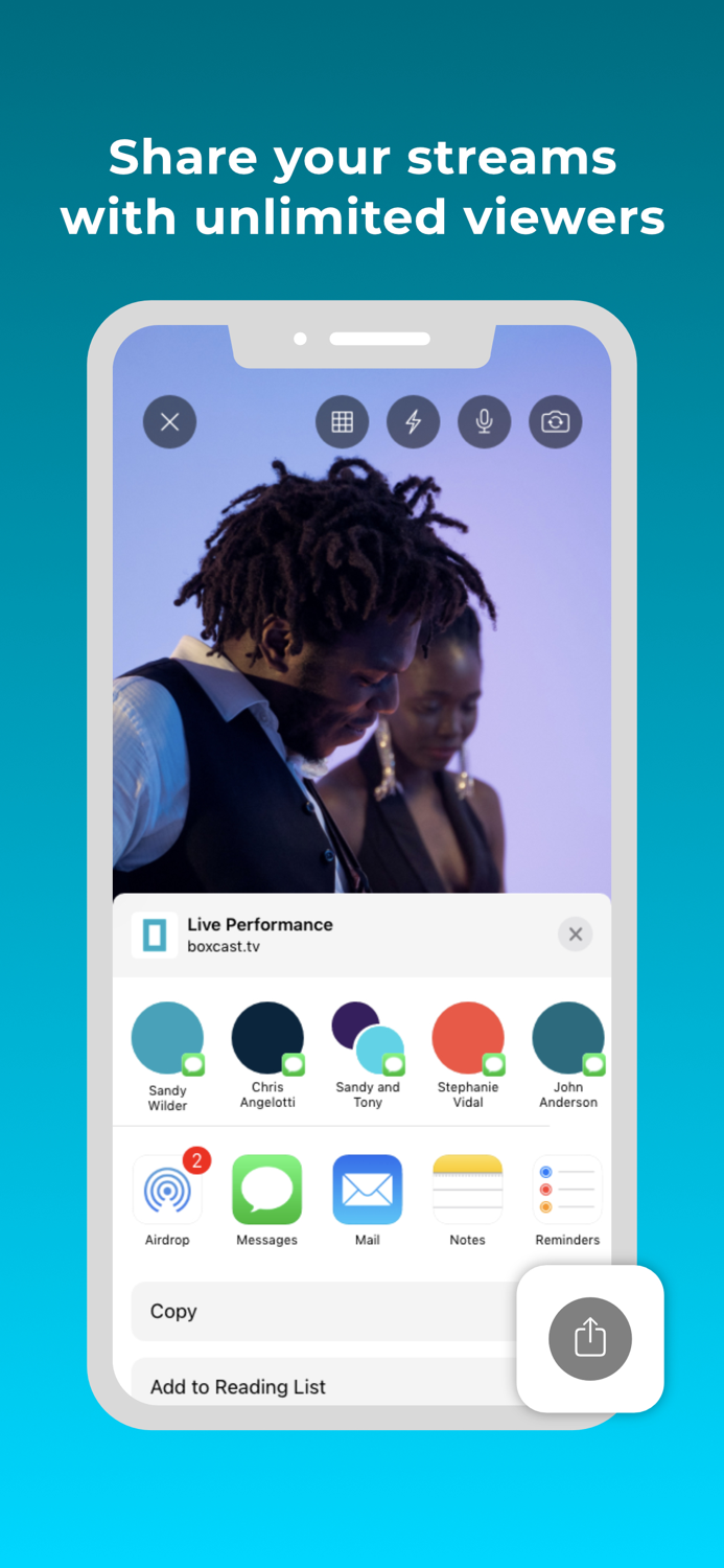 Broadcaster from BoxCast