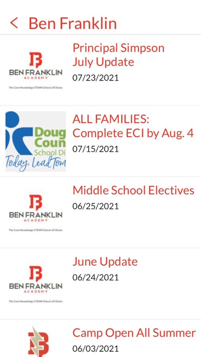 How to cancel & delete Ben Franklin Academy from iphone & ipad 3