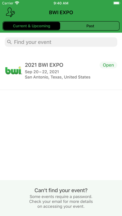 BWI EXPO screenshot 2