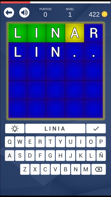 Lingo word game