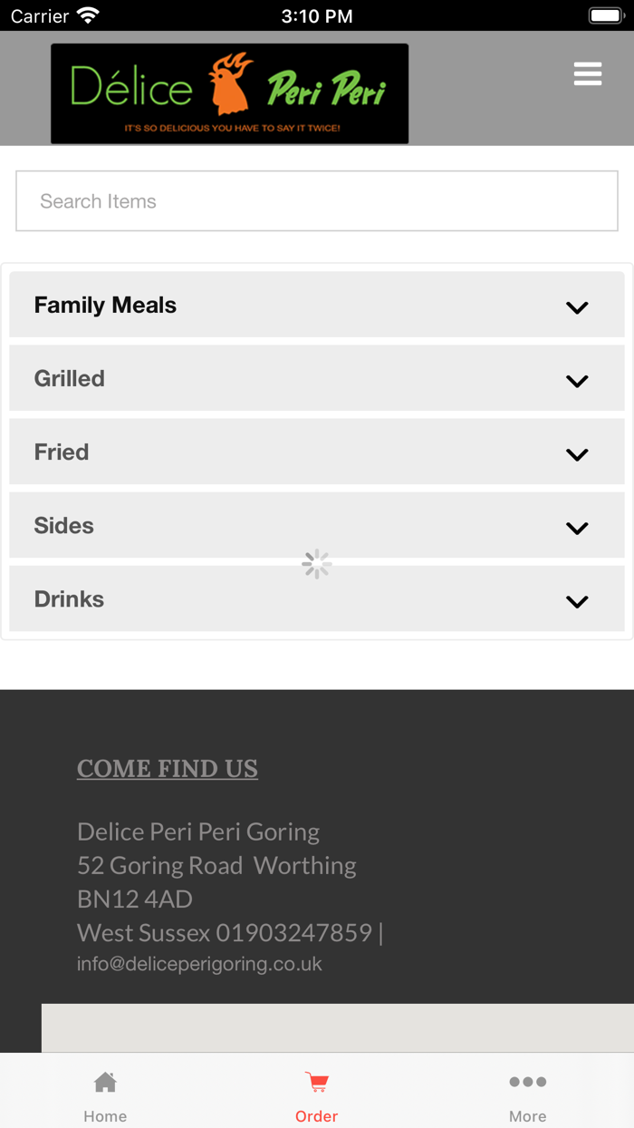 Delice Peri Peri Goring