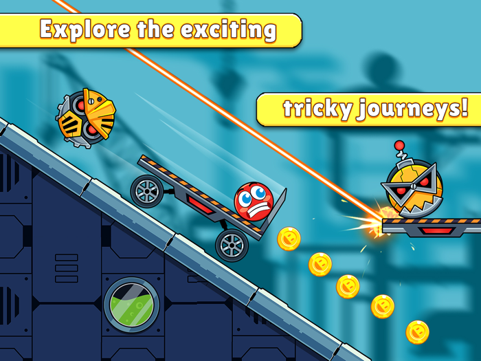 Red Bounce Ball Heroes