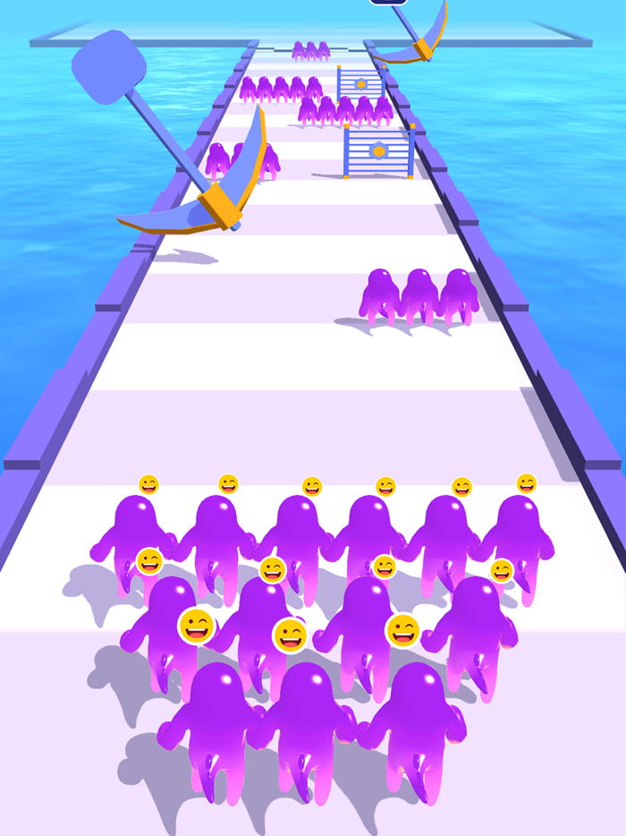 Dino Runner 3D Blob Clash