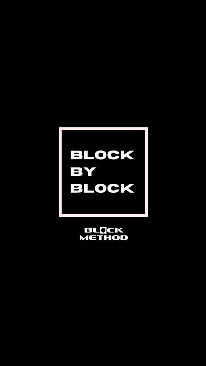 Block Method Coaching