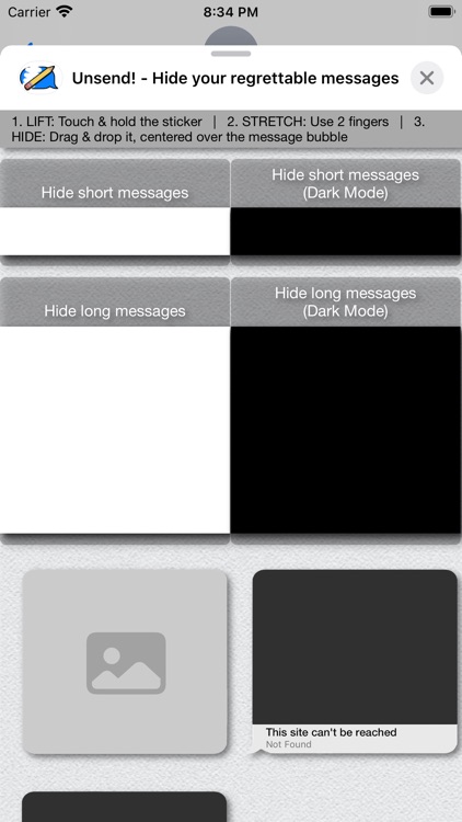 Unsend! - Hide text messages screenshot-3