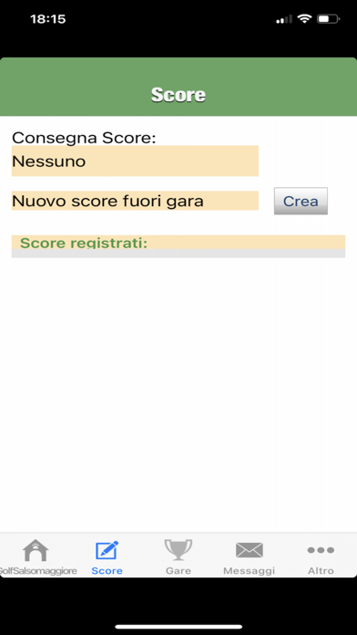 GolfSalsomaggiore screenshot 3