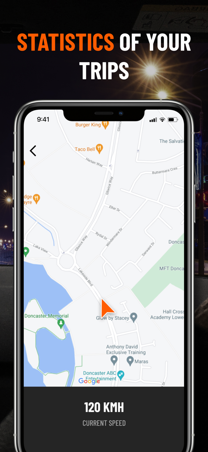 GPS Speedometer Mile Tracker