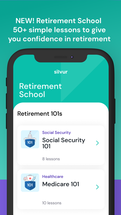 Silvur: Retirement Planner screenshot 4