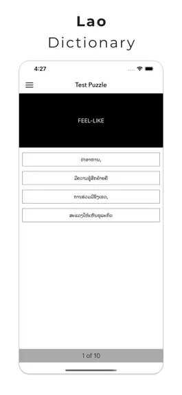 Game screenshot Lao(Laotian) Dictionary hack