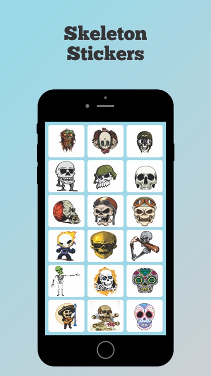 Skelton Army Stickers Pack