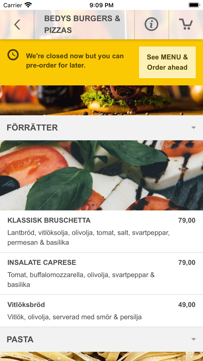 Bedys Burgers  Pizzas