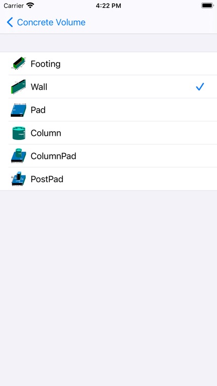 Concrete Volume Assistant