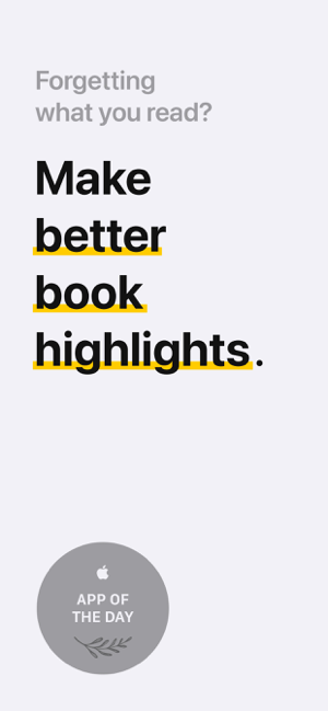 ‎Highlighted: Book Highlights Capture d'écran
