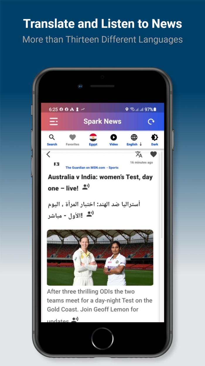 Spark News Lite – News Feed