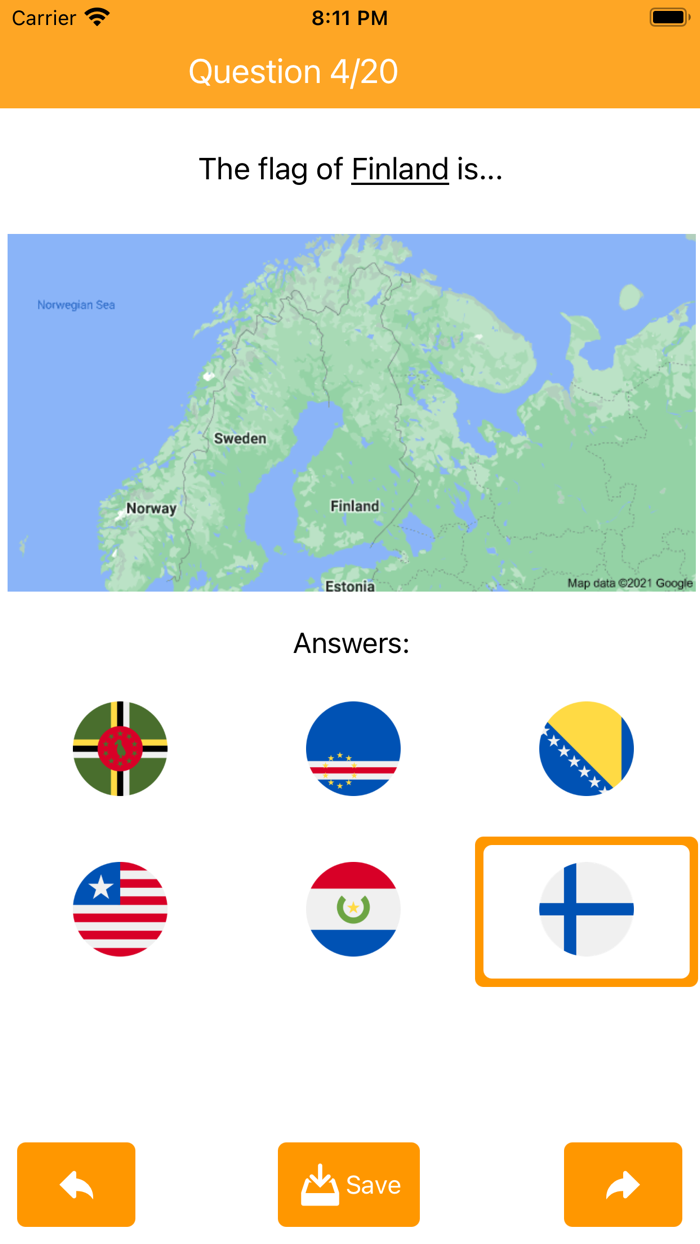 Flags Quiz PRO with Maps
