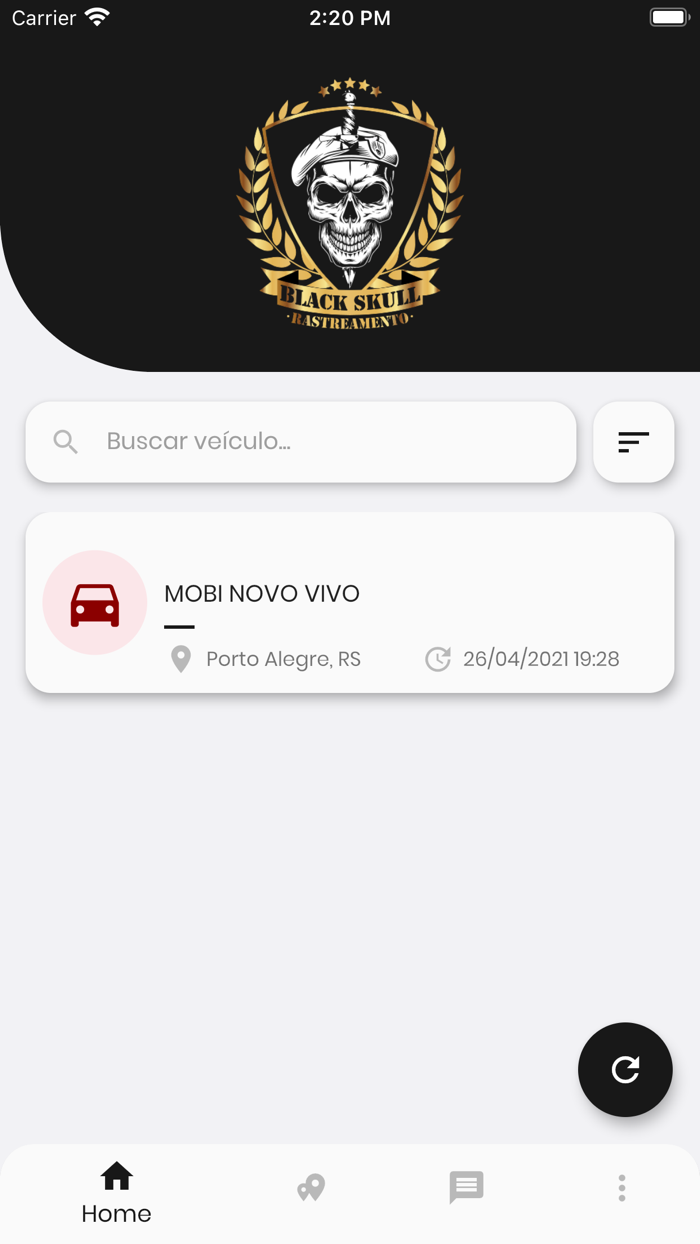 Black Skull Rastreamento