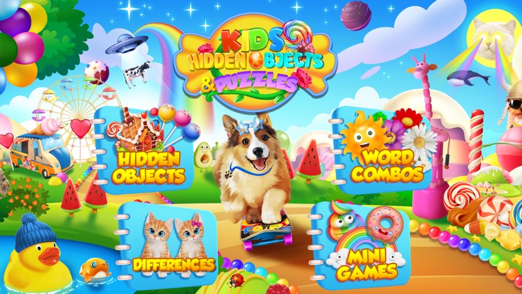 Kids Hidden Objects & Puzzles