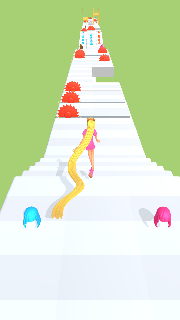 Hair Transform 3D -Race Master