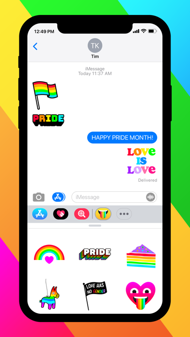 LGBTQ+ Pride Stickers screenshot 3