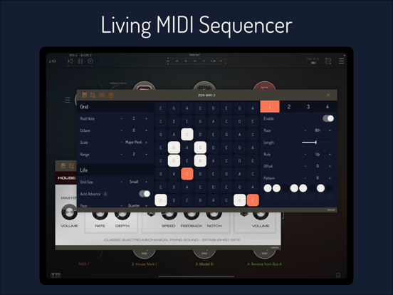 ZOA — Living MIDI Sequencer screenshot 3