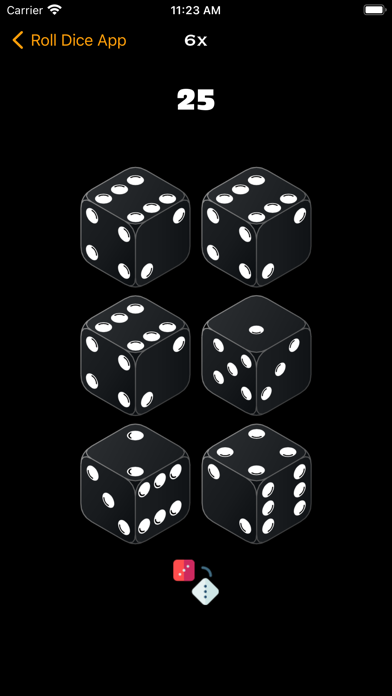 Roll Dice App screenshot 2