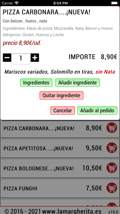 How to cancel & delete Pizzeria La Margherita from iphone & ipad 3