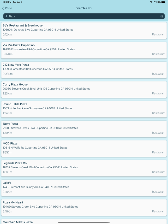 Poise - Your Stylish POI List