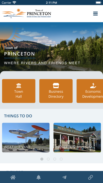 Town of Princeton, BC screenshot 2