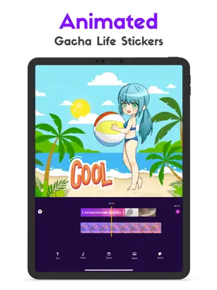 Screenshot 5 Gacha Life Video Music Maker iphone