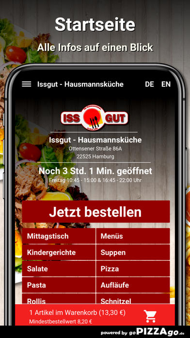 Issgut Hamburg screenshot 2