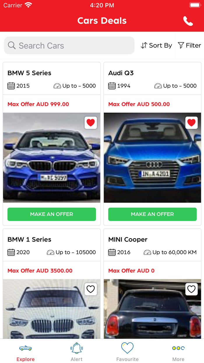 Cars Always Wanted - Australia