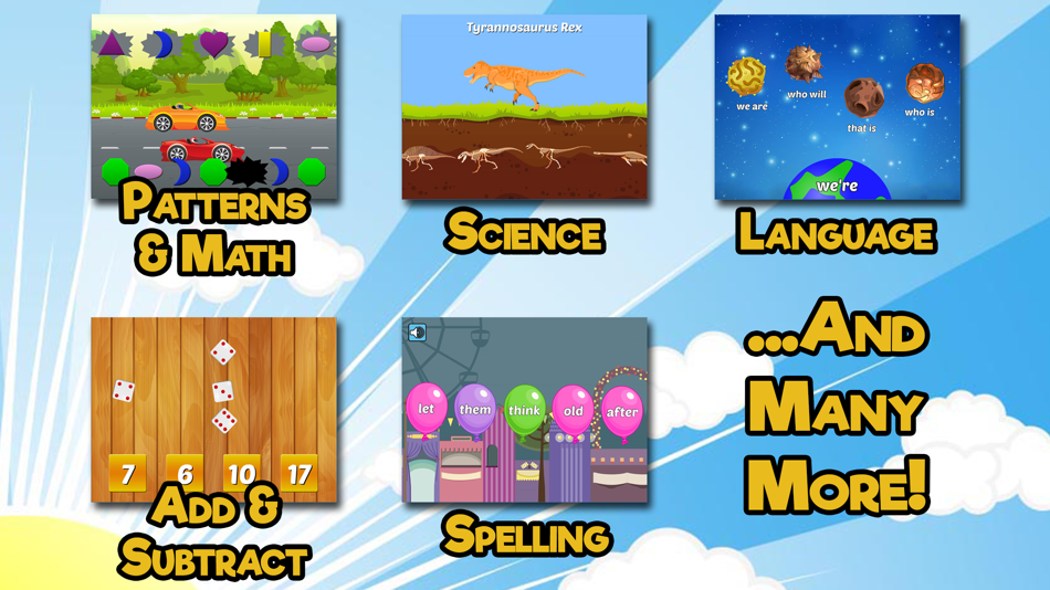 First Grade Learning Games by RosiMosi LLC - (iOS Apps) — AppAgg