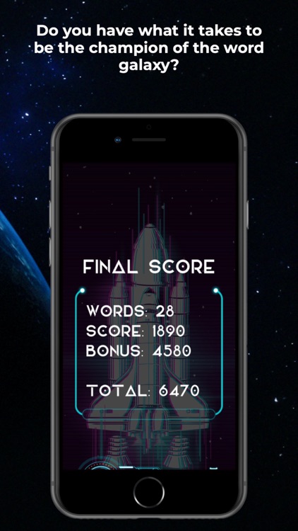 Hyperspace Word Race screenshot-4