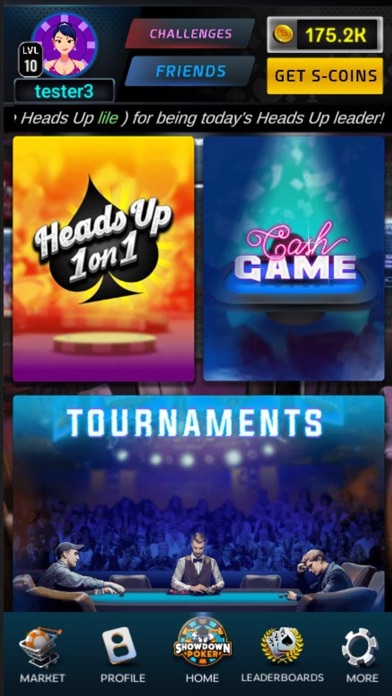 Screenshot #1 pour Showdown Poker Royale