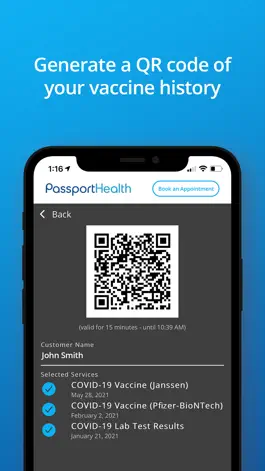 Game screenshot Passport Health hack