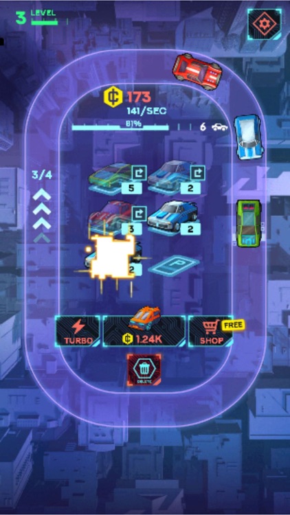 Merge Cyber Racers screenshot-11