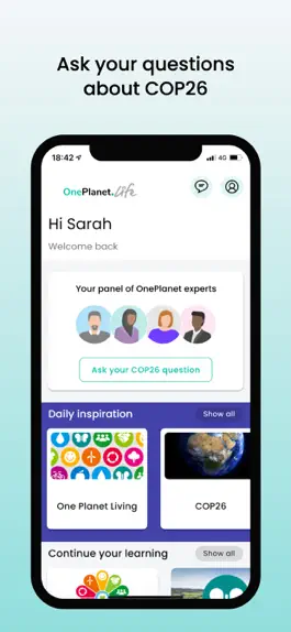 Game screenshot OnePlanetLife apk