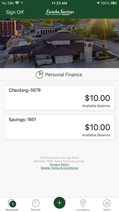 Eureka Savings App screenshot 2