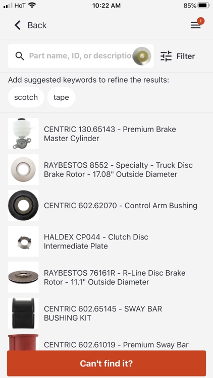 FinditParts Brakes Identifier