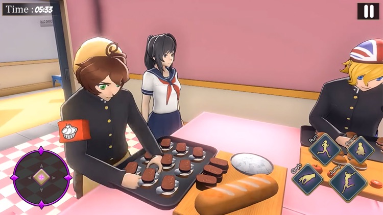 Anime Bad Girl School Life Sim