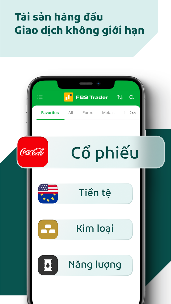 FBS Trader — Giao dịch dễ dàn