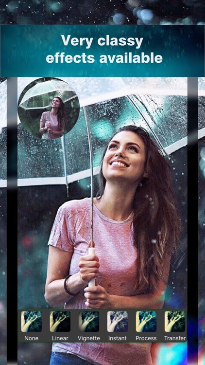 Rain Effect Photo Editor