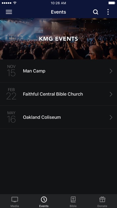 How to cancel & delete Kingdom Men's Gathering from iphone & ipad 2